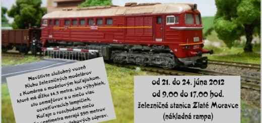 100 rokov zeleznice zlate moravce - kozarovce
